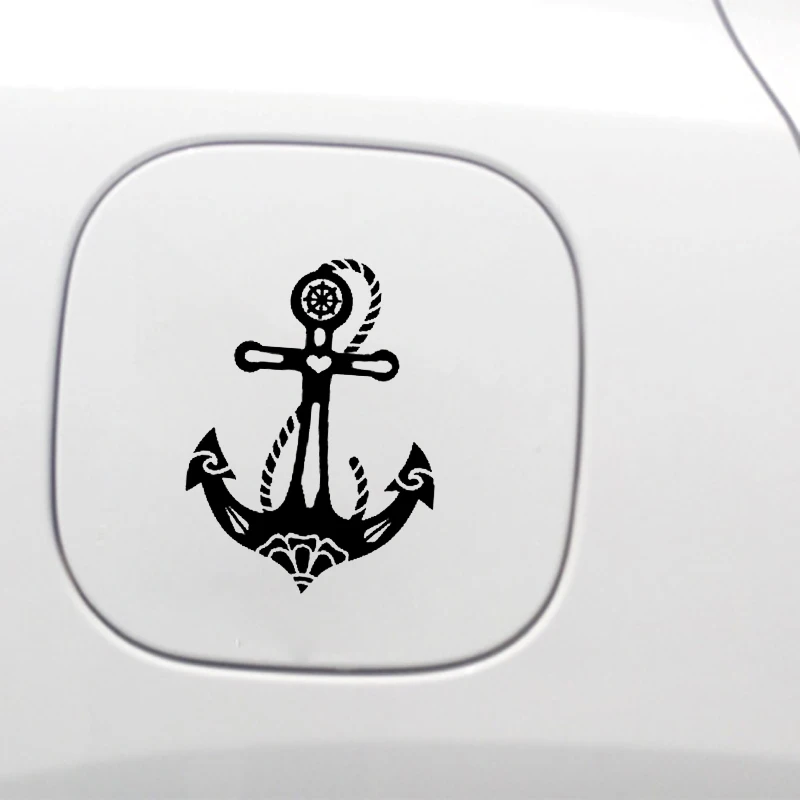 QYPF 11 3*15 3 см интересный Якорь Морской корабль CableDecor автомобильный Стайлинг стикер