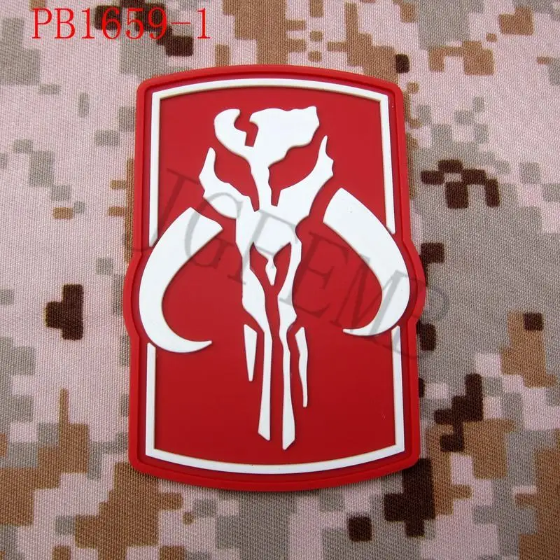 Boba Фетт мандалориан банта охотник за головами тактический военный боевой дух Страйкбол 3D ПВХ патч