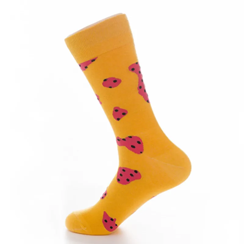 

[EIOISAPRA]Fashion Harajuku Hip Hop Cotton Men Socks Lovely Cartoon Pattern Personality Guitar Happy Socks Calcetines Hombre