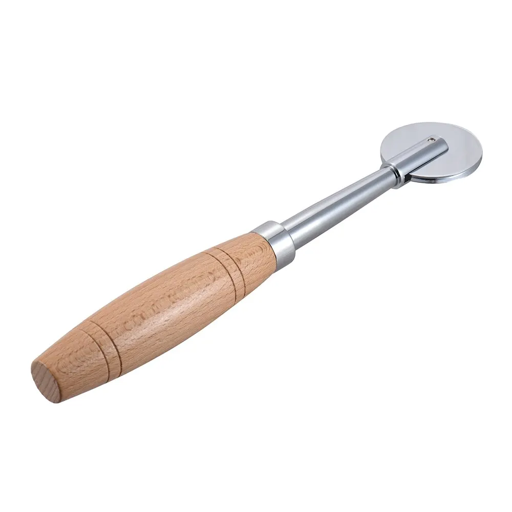 Professional Piano String Stretcher Stretching Tool Steel Rolling Wheel Wood Handle Tuning |