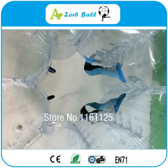 Бесплатная доставка 1 5 м захватывающий Сумасшедший ТПУ Лупи мяч надувной Бадди