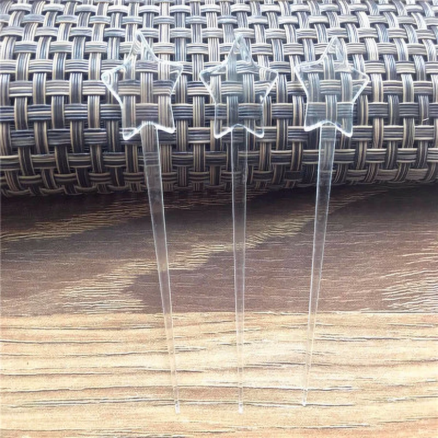 Набор вилок вилка для фруктов креативная пластиковая красная Десертная Вилка