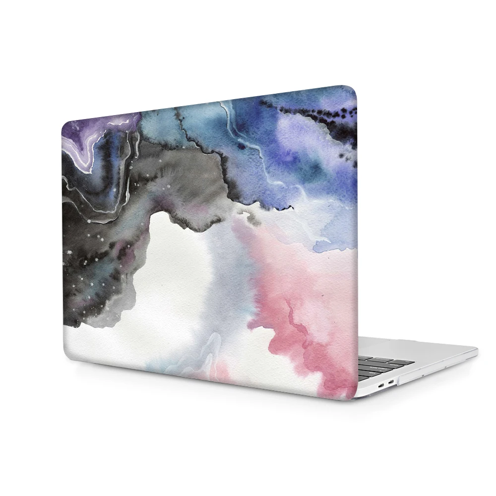 Премиум чехол с масляной печатью для Macbook Air 11 a1465 air 13 A1932 Жесткий Чехол для Macbook Pro 13 1" A1707 A1708