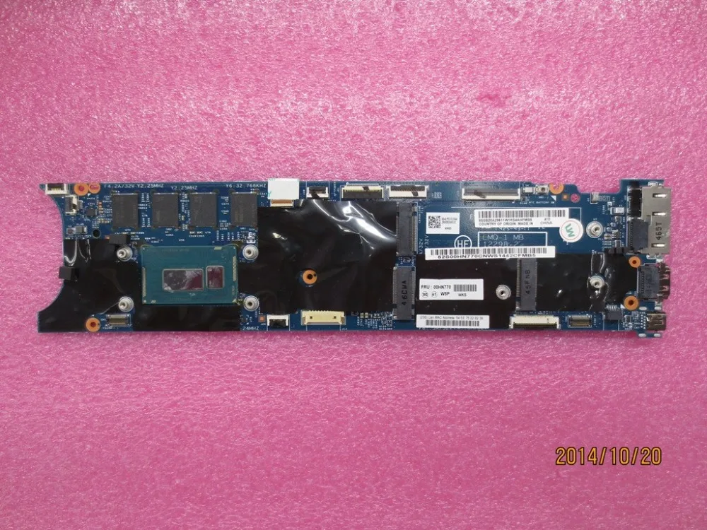 Thinkpad подходит для X1 углерода 2nd Gen i7 4550 I7 4500 4600 8 Гб ноутбук материнская