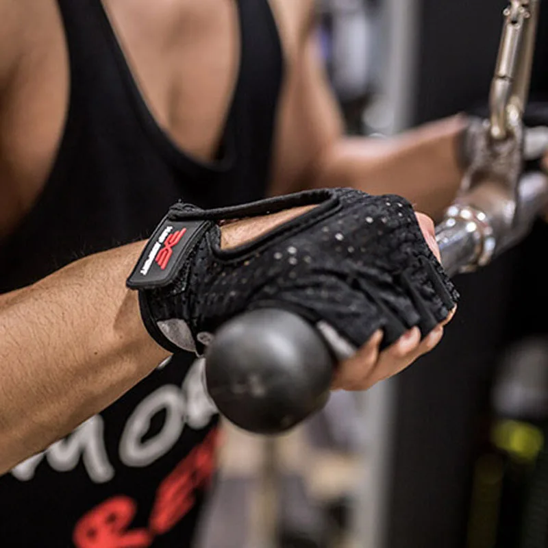 Перчатки для фитнеса впитывающие пот велосипедные перчатки мужчин и