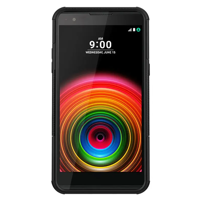 Противоударный чехол для LG X Power G7 ThinQ силиконовый гибридный Чехол ПК армированный