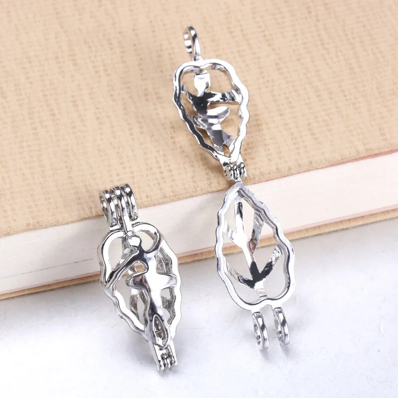 6 шт. балетная принцесса жемчужная клетка бусина для изготовления украшений