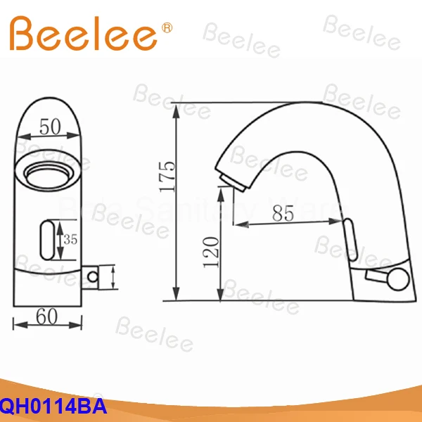 Современный Автоматический Бесконтактный Смеситель для горячей и холодной воды
