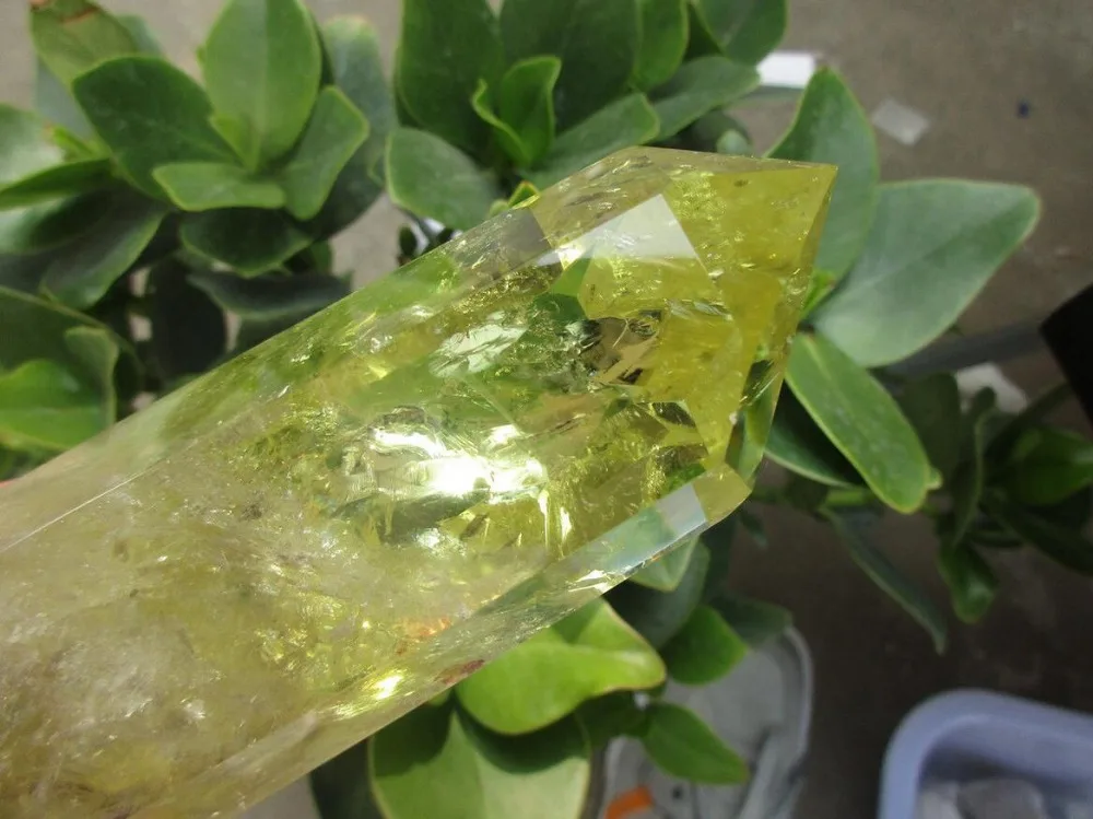 Высококачественная натуральная Дымчатая кварцевая кристаллическая палочка