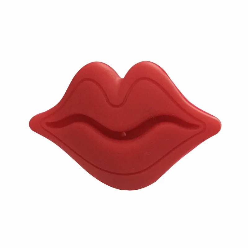 CN-RUBR силиконовые смешно соску клипы соска пустышка Красочные Губы детские зубы