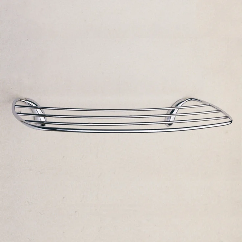 Towel Rack Хромированный набор оборудования для ванной комнаты, латунный дозатор мыла для душа, кольцо для полотенец, крючок для халатов, вешалка, настенный держатель для туалетной щетки и бумаги - Цвет: Towel Rack