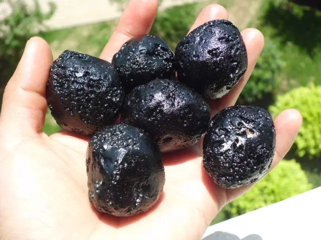 300 г 6 4 шт. черный натуральный метеорит TEKTITE Грубый|tektite|tektite meteorite |