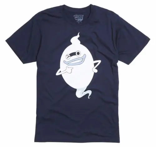 Аниме Yo Kai Yokai Watch футболка Whisper NWT 100% аутентичная и официальная Бесплатная