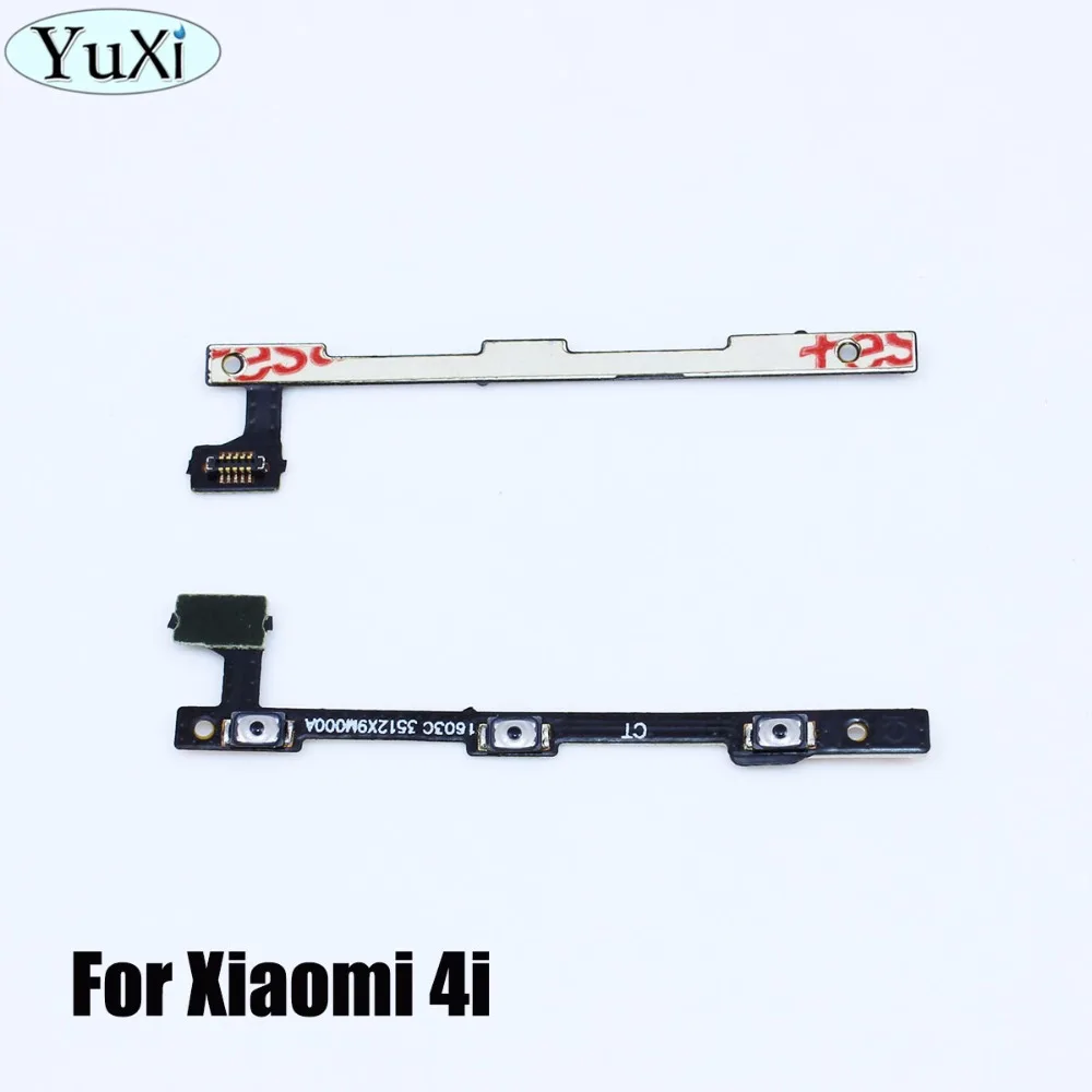 Шлейф кнопки питания YuXi для Xiaomi Mi3 Mi4 Mi4S Mi4C Mi4i Mi5 note MAX mipad 1 2 для Redmi note 2 3 4