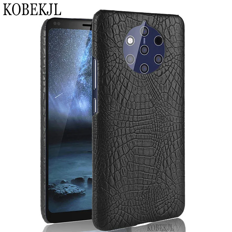 Чехол для Nokia 9 PureView чехол Жесткий из искусственной кожи телефона Pure View Nokia9 TA