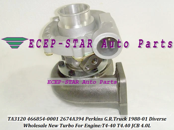 Турбокомпрессор TA3120 466854 0001 5001S 2674A394 для Perkins G.R. Грузовик 1988 2001 разнообразные