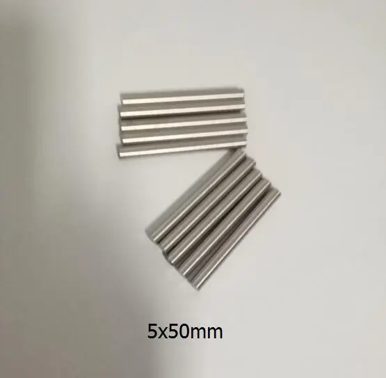 50 шт./лот PT100 датчик температуры корпус из нержавеющей стали защитная трубка 5*50