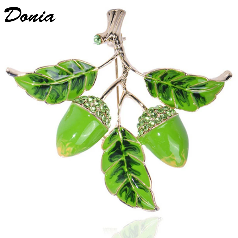 Женская Брошь из металлического сплава в форме сосны|Броши| |