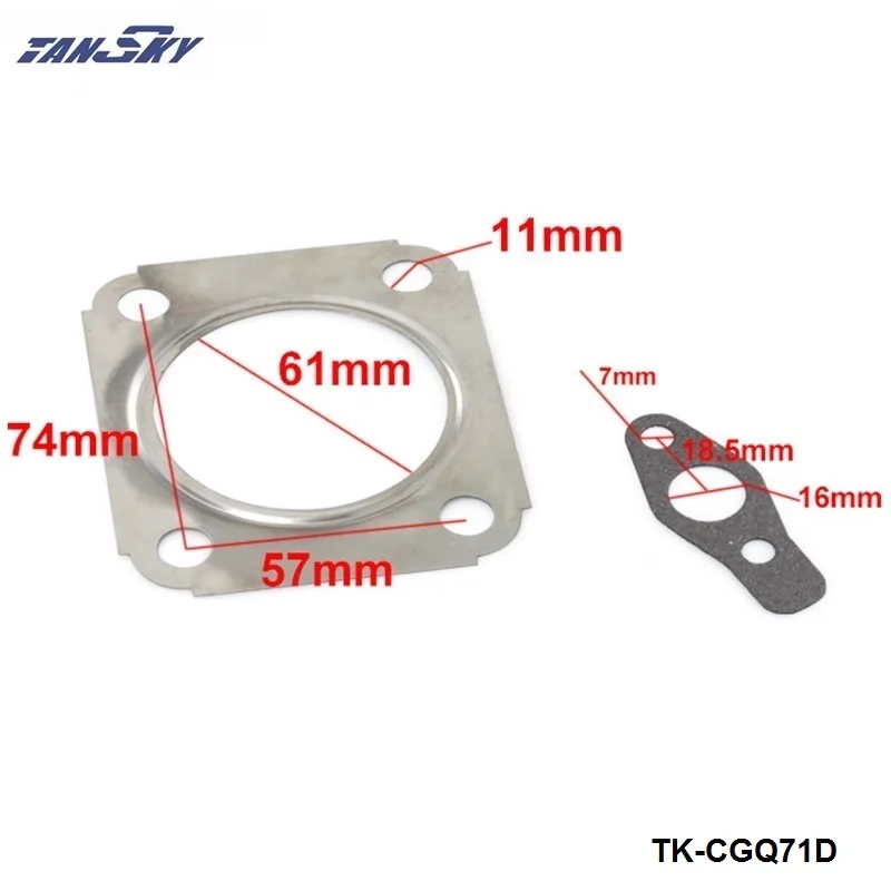 Прокладка для турбины комплект 4 шт * 10 Mitsubishi TD04 TD05 Turbo 16G 89 94 Eclipse 1G запас TK CGQ71D|eclipse
