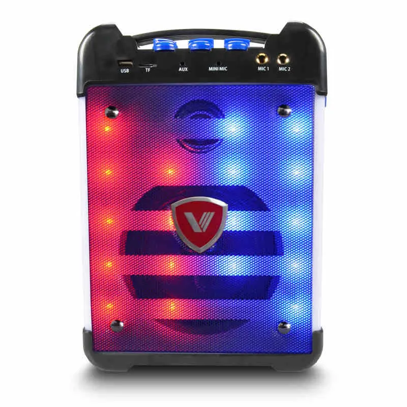 30 Вт Hi Fi портативный Bluetooth динамик сабвуфер поддерживает USB диски tf карту и