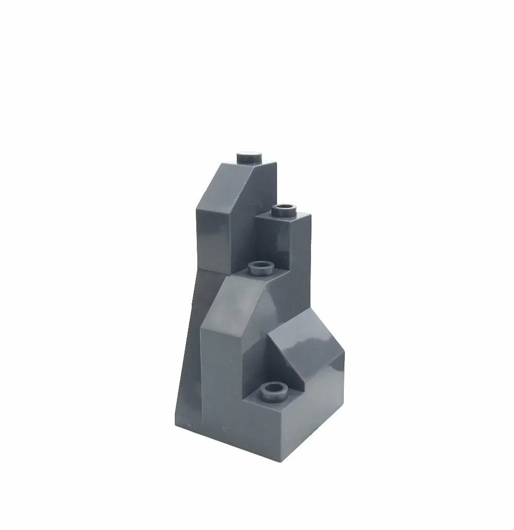 Темно серый горный Кирпич 3x3x5 каменная панель сделай сам детали игрушка