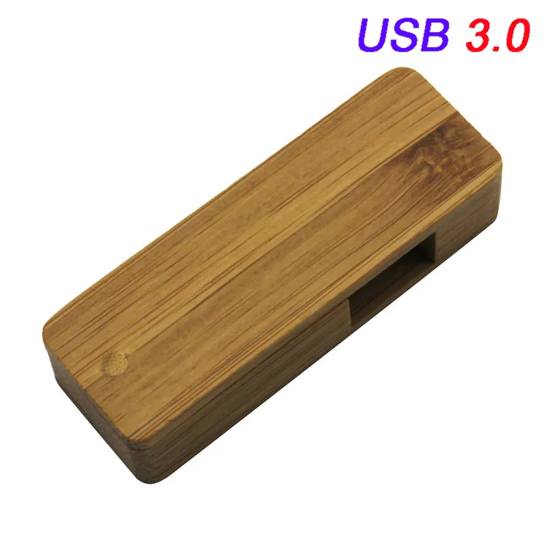 Carbonized bamboo SHANDIAN USB 3,0 логотип персональный деревянный USB флеш-накопитель креативный подарок заказной логотип дерево u диск Флешка 4G 8GB 16GB 32GB - Цвет: Carbonized bamboo
