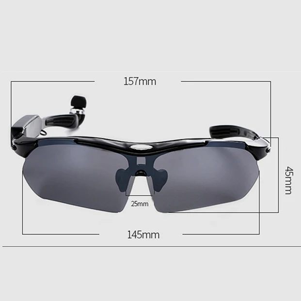 Умные беспроводные велосипедные очки Bluetooth 4 1 носимые руки бесплатно телефон