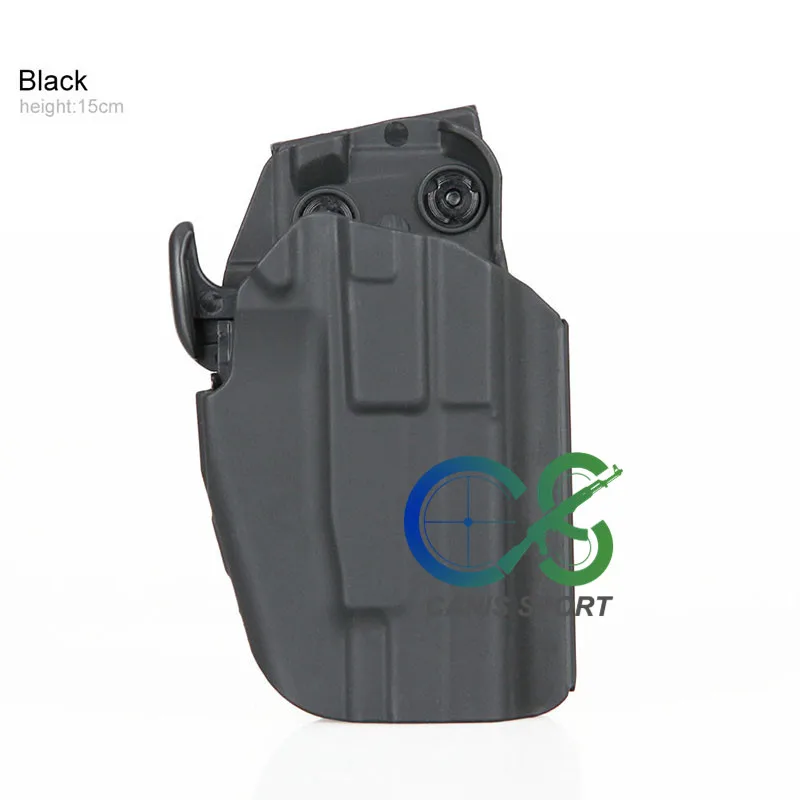 PPT тактический пистолет кобура черный загар зеленая цветная кобура для Glock G17 G20 G21 G22 G37 gs7-0072 - Цвет: Black