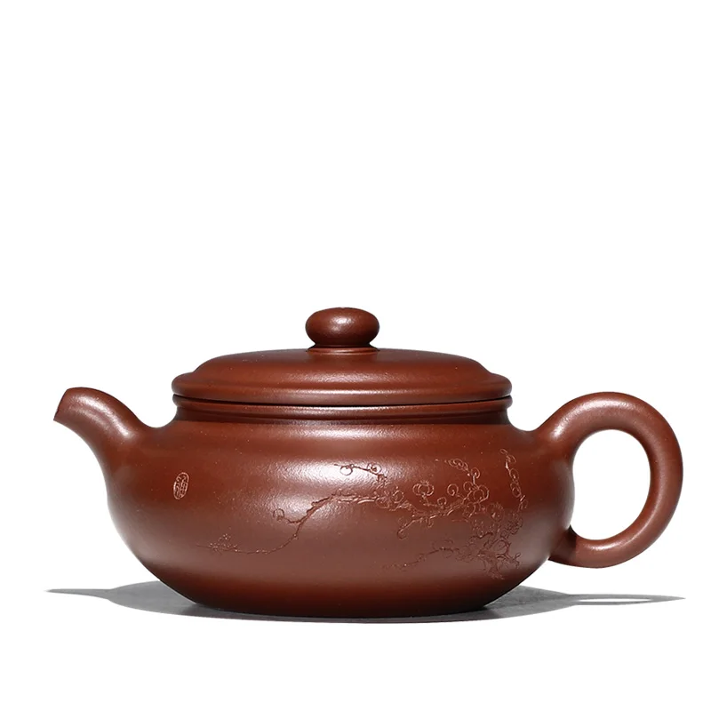 300cc Authentic Yixing Teapot Master Handmade Plum Antique Pot Chinese Health Purple Clay Tea Zisha Set Teaware Kettle | Дом и сад