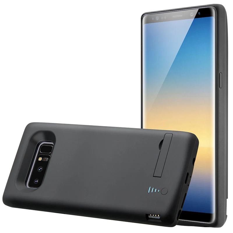 Высокая Qiality новейший 6500mAh Чехол для блока питания Samsung Galaxy Note 8 портативный