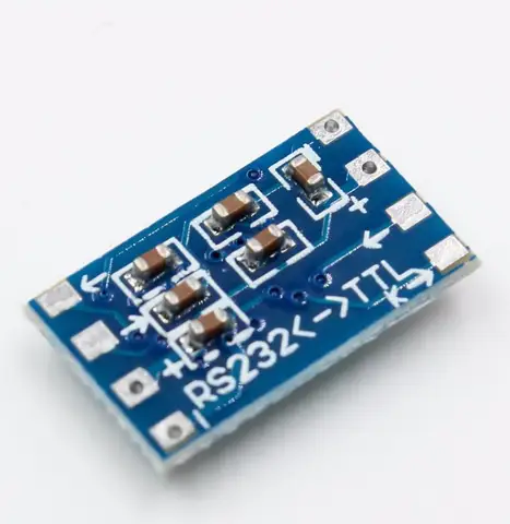 Модуль платы адаптера конвертера MCU Mini RS232 в TTL MAX3232 3-5 В, последовательный порт для разработки электронных деталей для Arduino DIY KIT