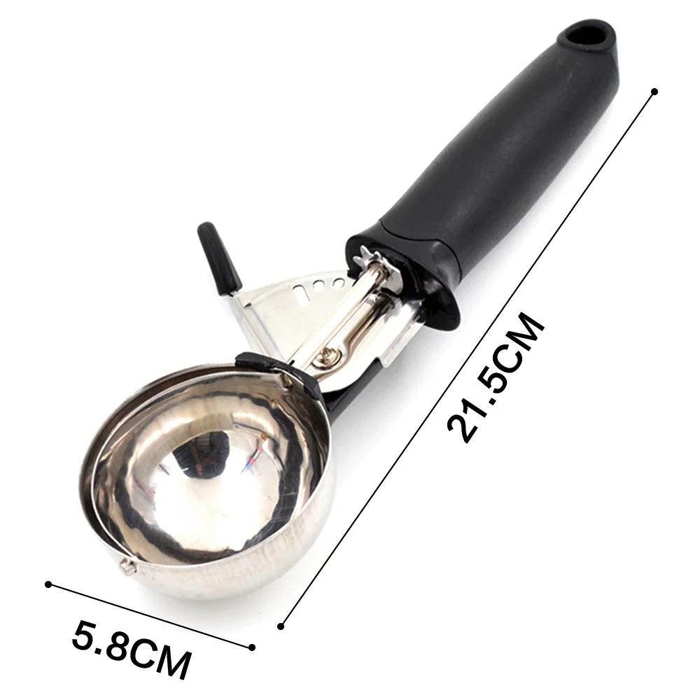 1 шт. ложка для фруктов из нержавеющей стали|ice cream scoop|spoon ice creamice ball |