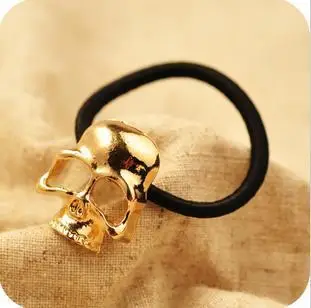 Женская резинка для волос с черепом цвет в ассортименте 1 шт |