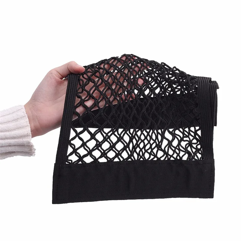 MALUOKASA Автомобильный задний багажник сумка для хранения сетка эластичная