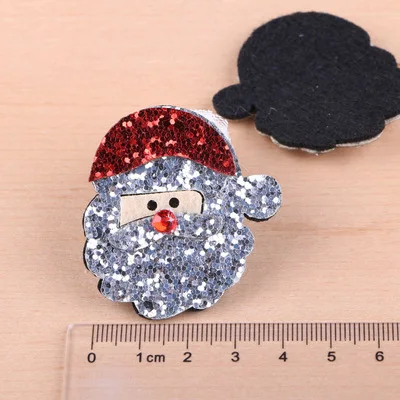 Бесплатная доставка 20 шт. Блестящий нетканый вязаный крючком Войлок украшение