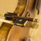 44 размера тонкий IPE деревянный бант для скрипки Pernambuco Performance натуральный конский волос MELLOR профессиональный уровень P10 Запчасти для скрипки аксессуар