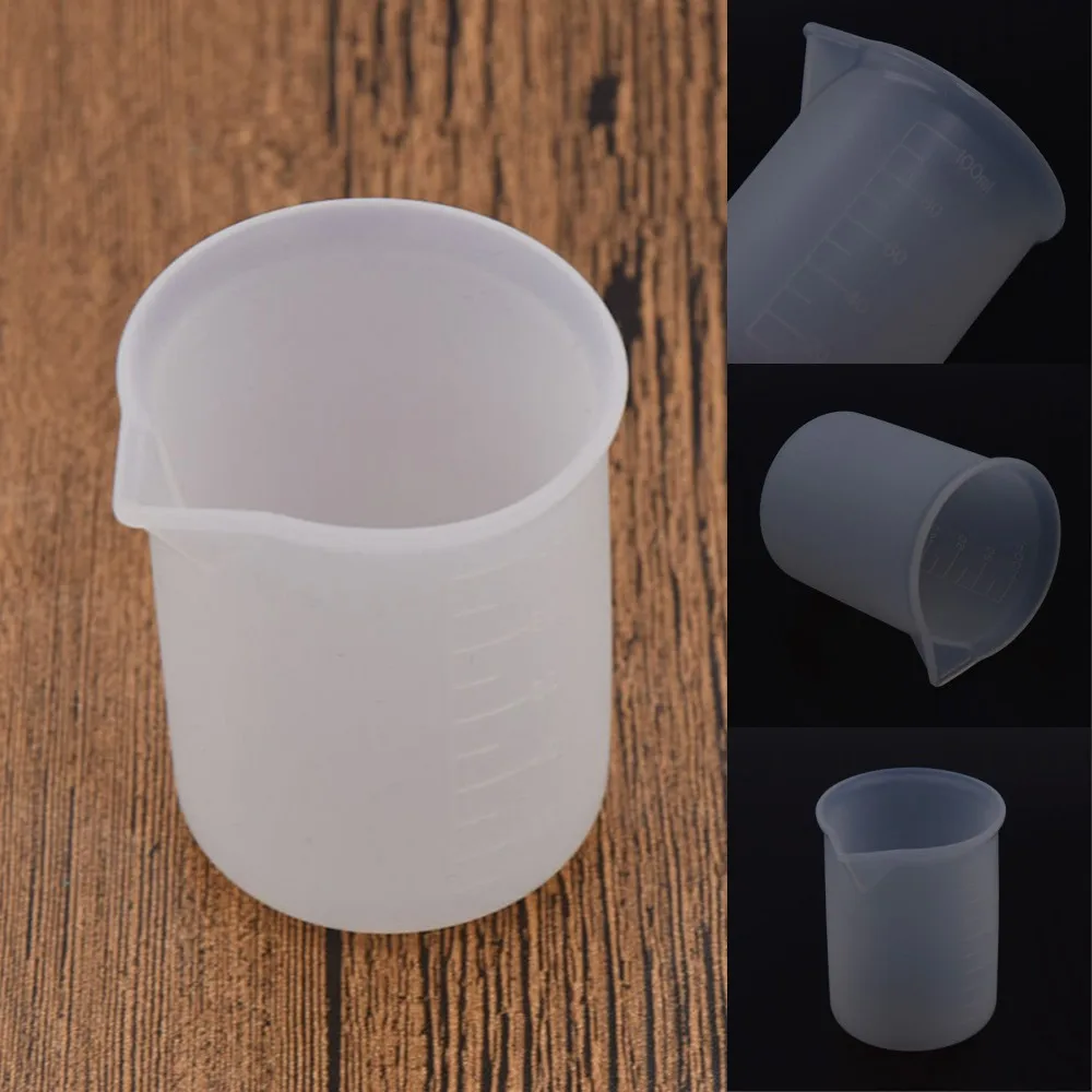 100 мл Силиконовые измерительные формы окончил поверхности приготовления