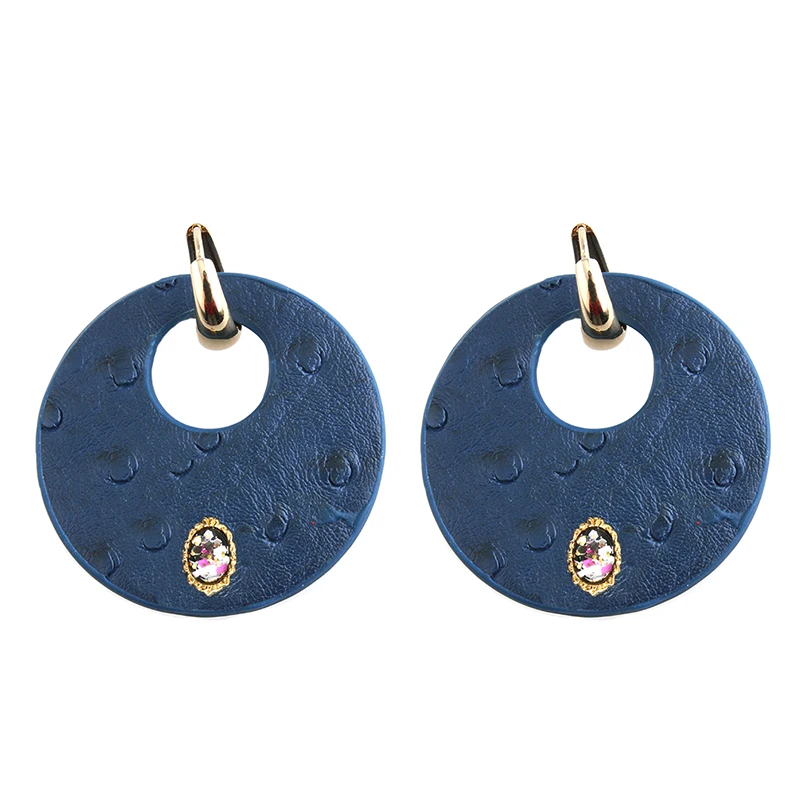 Висячие большие серьги болтающиеся в богемном стиле разноцветные женские