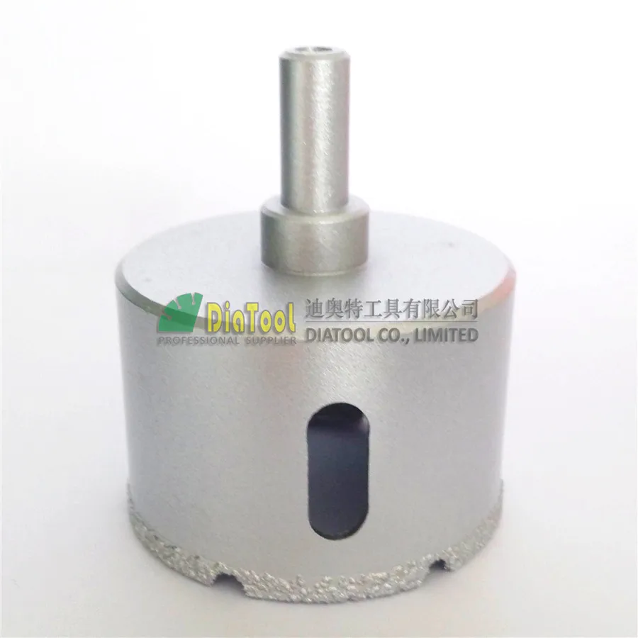 Diatool Диаметр 50 мм камень бурения биты вакуумной пайки diamond core bits с круглым