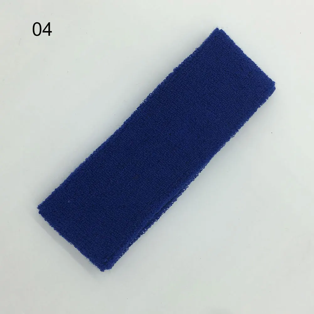 04 Diamond Blue Головная повязка для бега, эластичная хлопковая повязка для йоги, повязки для волос,, Хит, мужская, женская, для спорта на открытом воздухе, головная повязка для бадминтона, тренировок, тренажерного зала - Цвет: 04 Diamond Blue