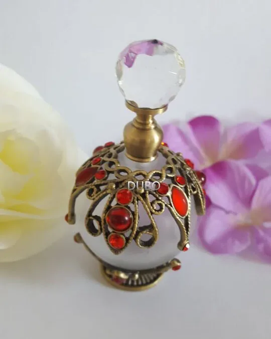 Оптовая продажа с фабрики яркий винтажный пустой многоразовый флакон в стиле