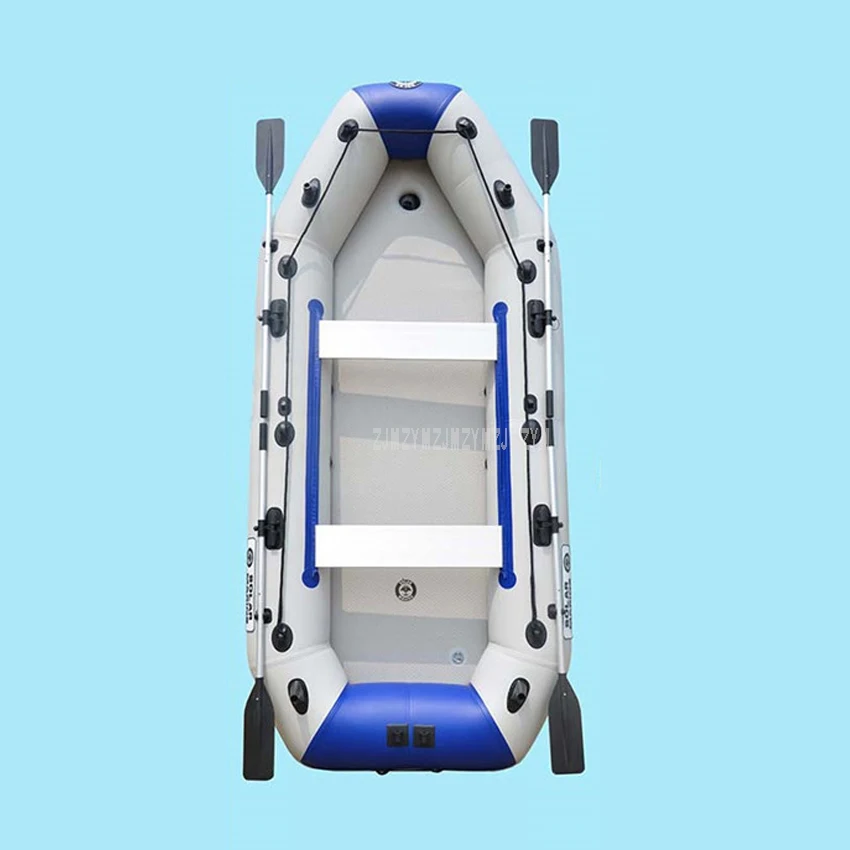 Надувная лодка из ПВХ на 8 10 человек с алюминиевыми веслами нагрузка 728 кг D3360 0 9