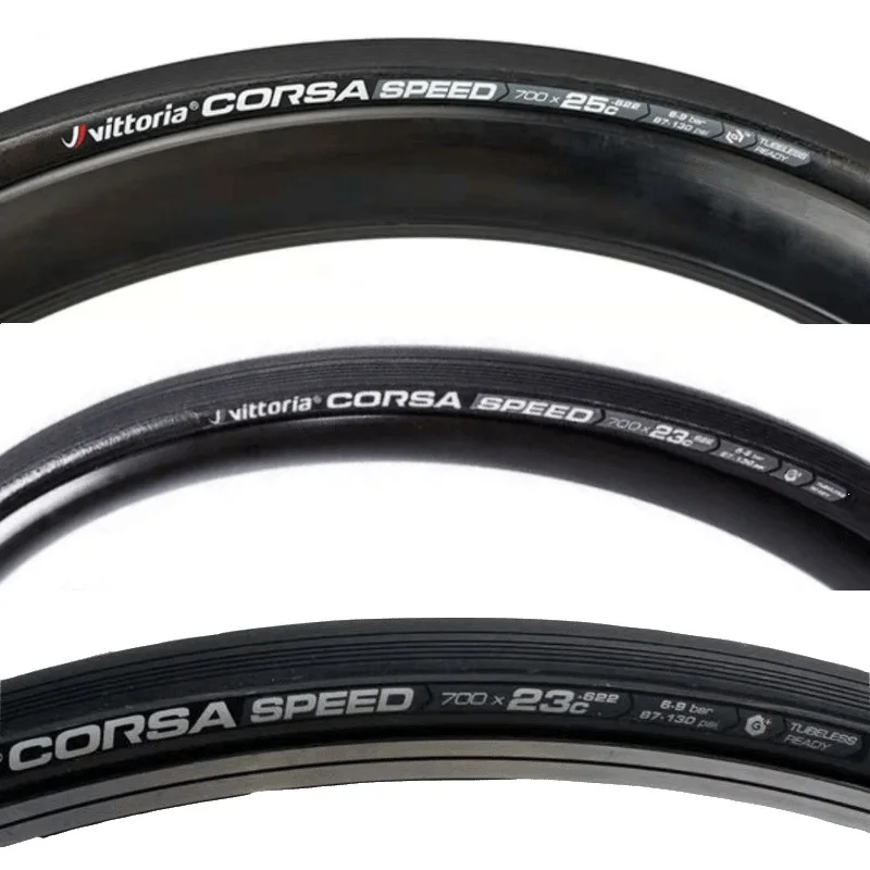 Vittoria Corsa Скорость G + бескамерная автомобильная шина 700C * 23C 25C(320TPI) Покрышка