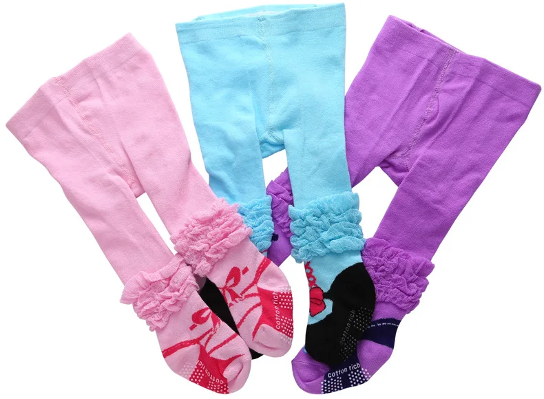 YWHUANSEN Fashion Infant Boy's Tights Anti Skid Princess Shoes Sticky Newborn Baby Tights Kids Cotton Pantyhose Collants Bimba