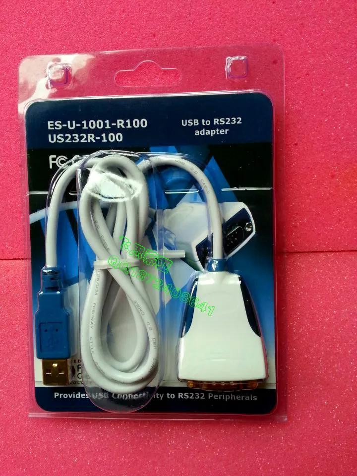 

US232R-100-BLISTER USB to serial cable 9 -pin male Converter w / LEDs1m