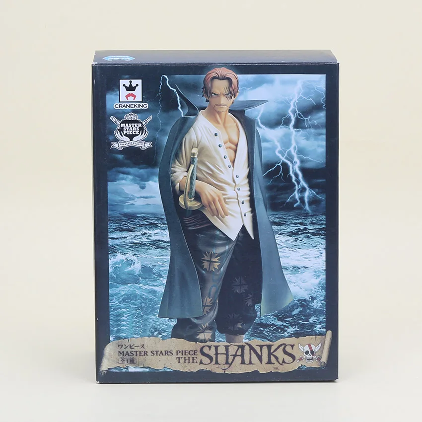 Shanks box Один кусок Обезьяна D Луффи фигурки два года спустя Ace Shanks Master Star piece MSP Зоро-Санджи ПВХ Коллекционная модель игрушки - Цвет: Shanks box