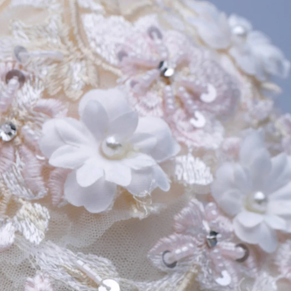 Vivian's Bridal ручная вышивка более миллиона вязанное Свадебное бальное платье с