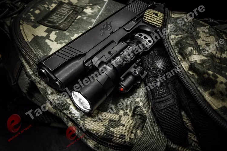 Элемент страйкбол X400 CREE ультра оружие светодиодный пистолет M4 винтовочный фонарь красный точечный Лазер X400U фонарь для ружья 20 мм рейку 450 люмен