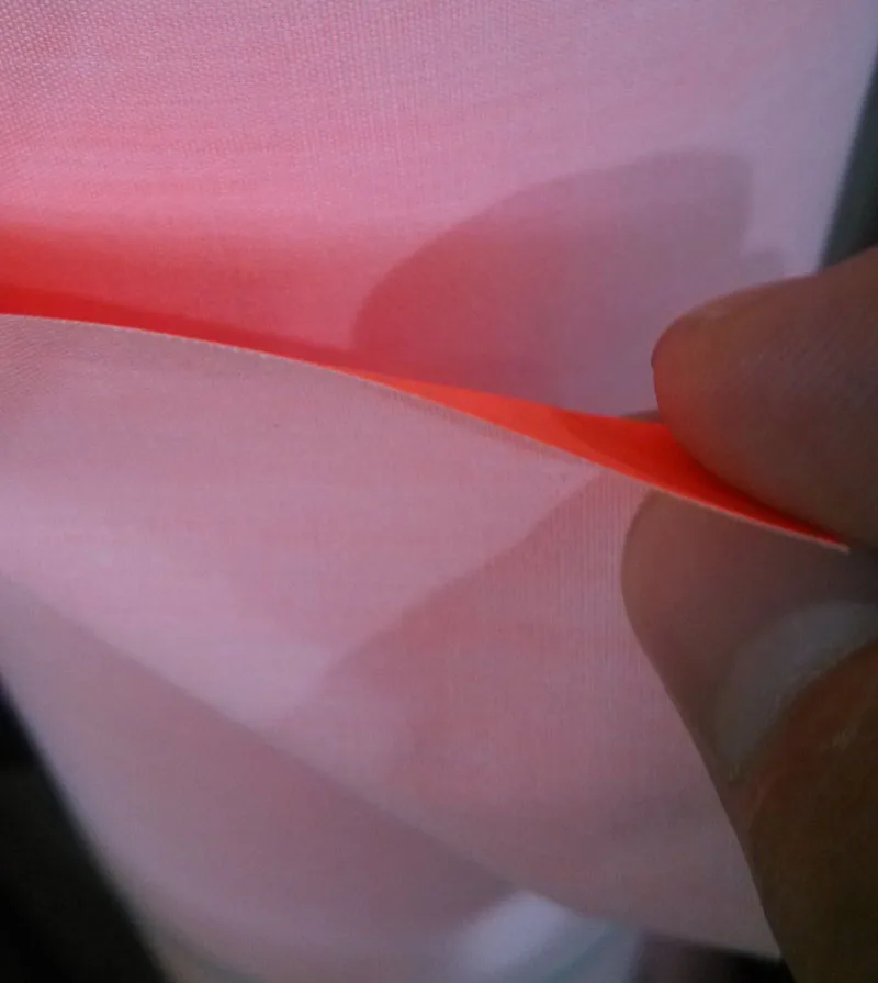 Выделите флуоресцентный светоотражающий материал ткани Единица Продажи 91 4 см *