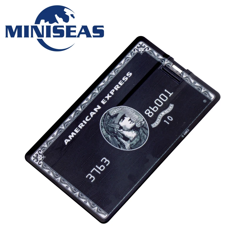 Miniseas Usb флеш-накопитель модель кредитной карты 4 ГБ 8 16 32 флешка карта памяти |